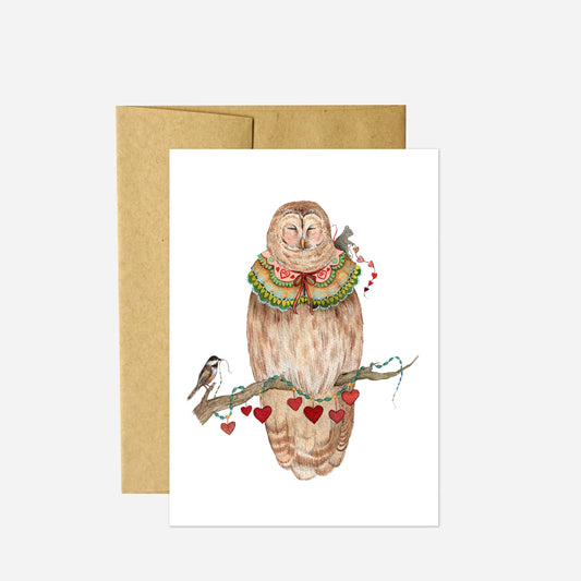 Love is a Hoot Card