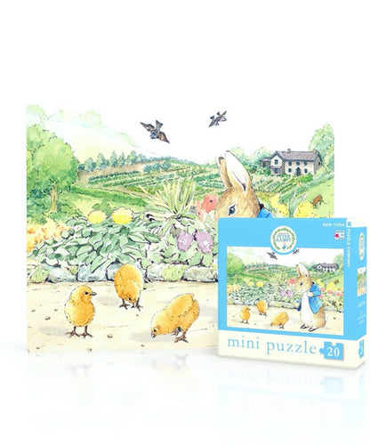 Spring Chicks 20 Piece Mini Puzzle