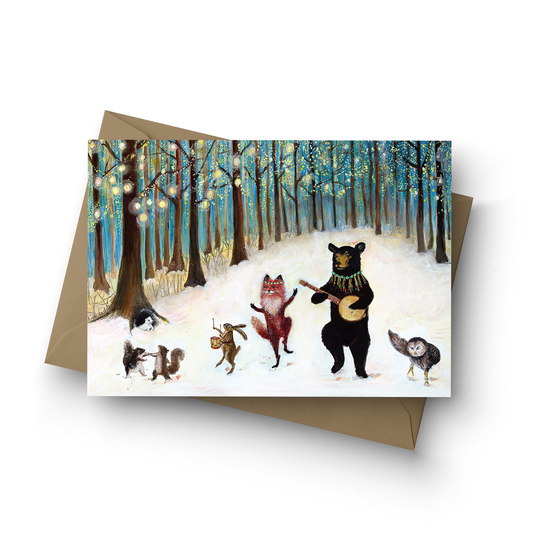 Forest Festivities Card
