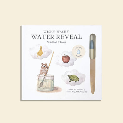 Water Reveal Watercolor Book for Kids