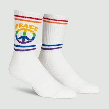 Give Peace a Chance Athletic Socks