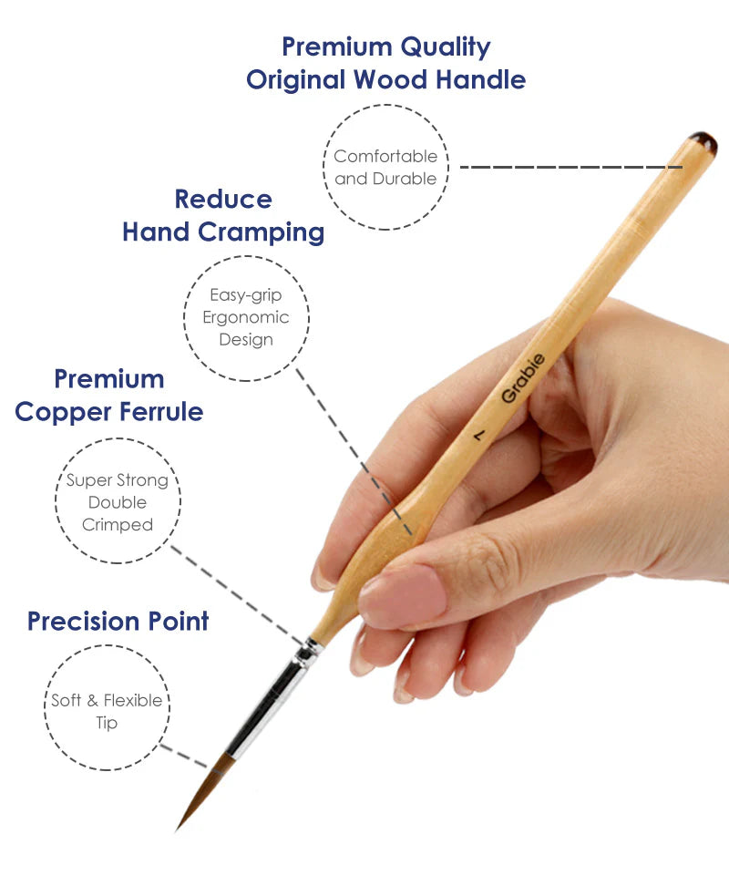 Grabie Paintbrush Set