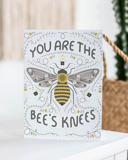 Bee's Knees Thank You Card