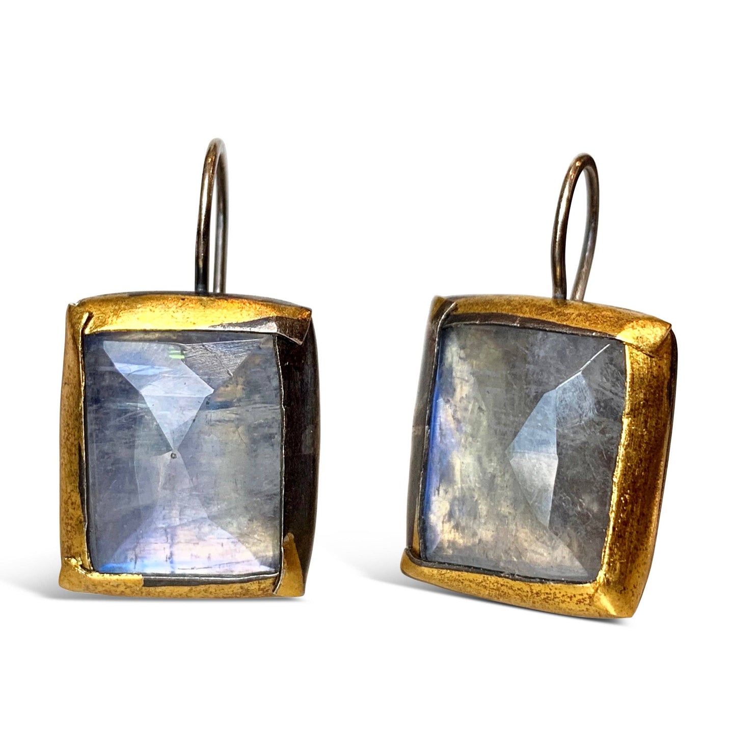 Moonstone Fold Earrings | Austin Titus