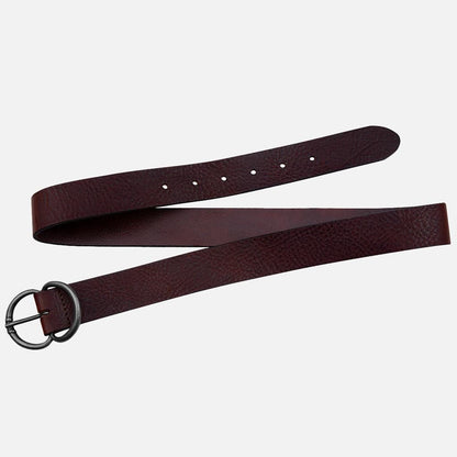 Vicky Leather Belt in Brown