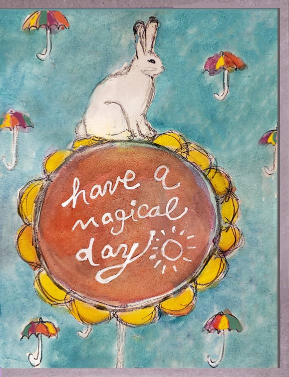 Magical Day Bunny Card