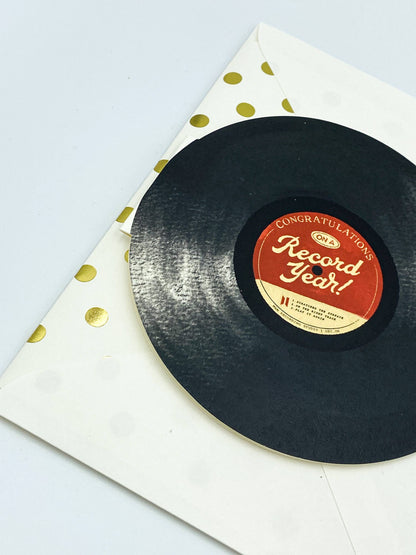 Record Year Congratulations Card