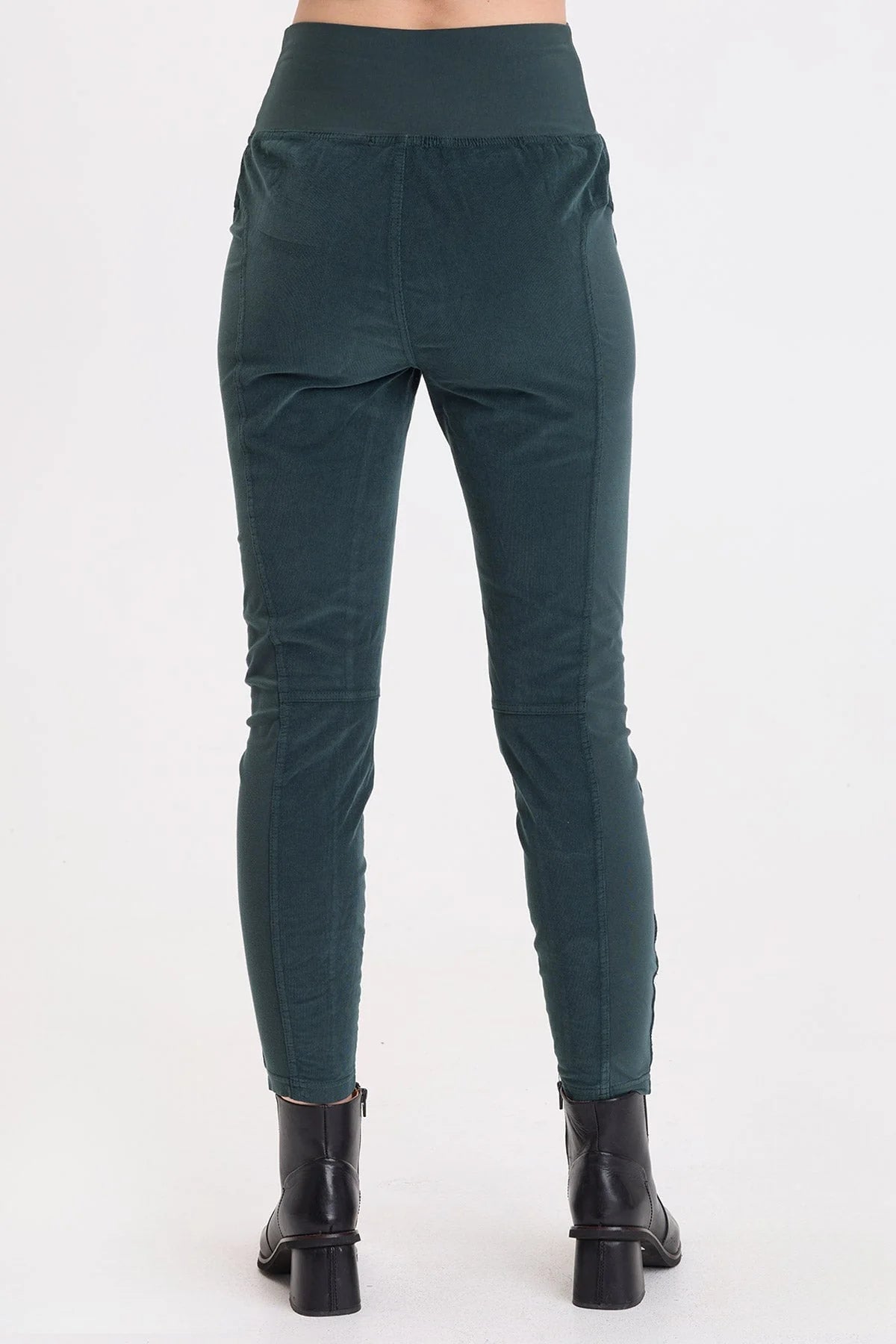 Penny Corduroy Legging in Dark Teal | Wearables