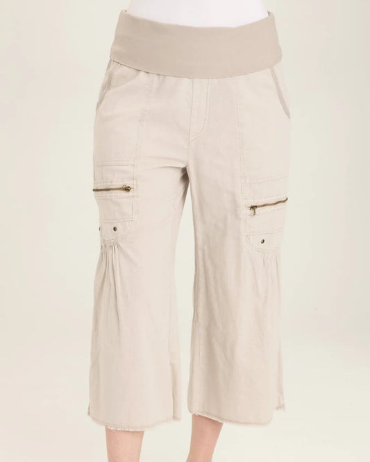 Pasqual Crop Pant in Ripple | XCVI