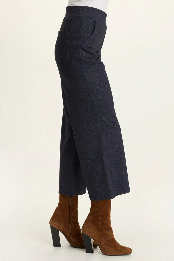 Isidro Crop in Indigo | Wearables