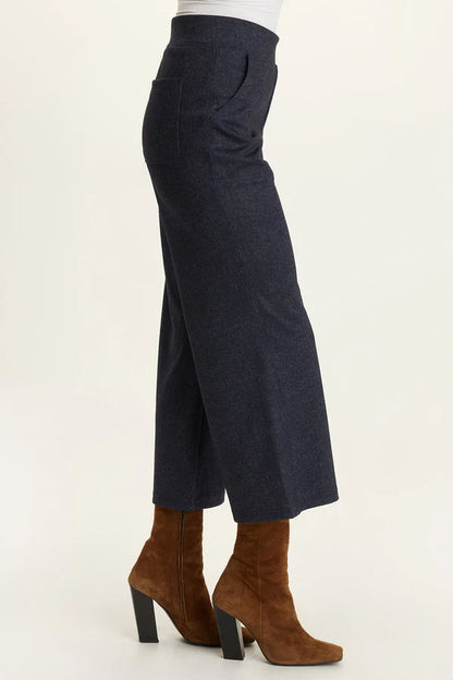 Isidro Crop in Indigo | Wearables
