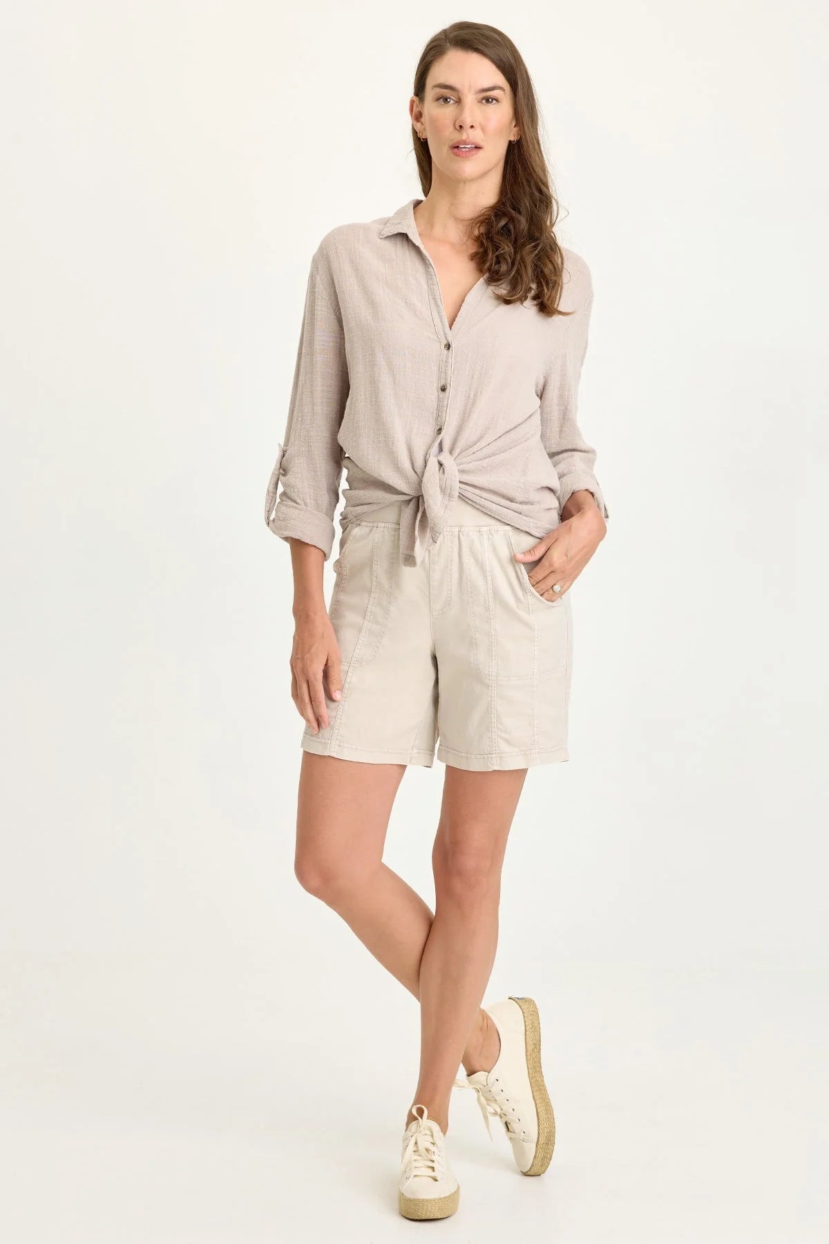 Louisa Short in Sand | Wearables