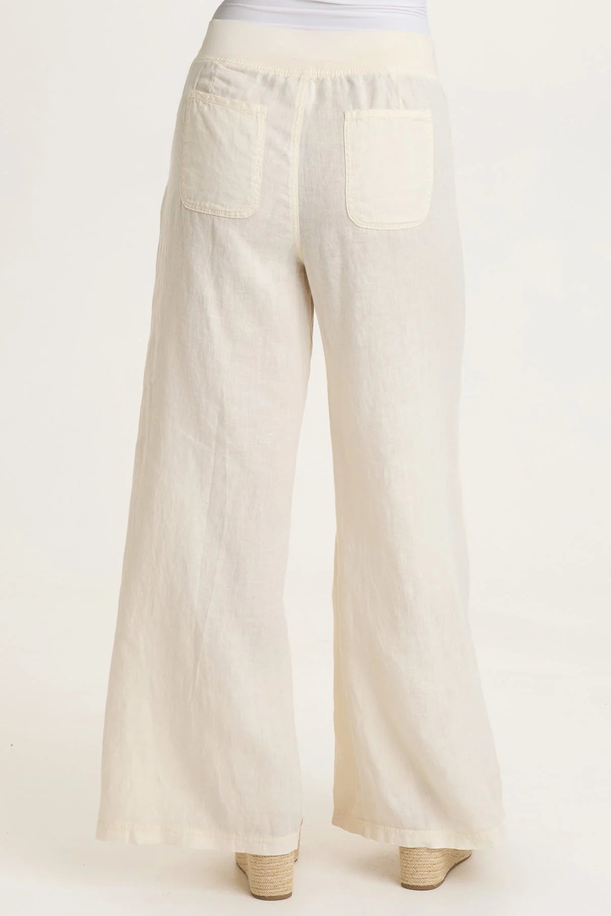 Elaine Wide Leg in Almond | XCVI
