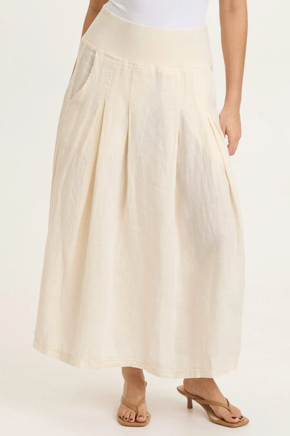 Aderyn Skirt in Almond | XCVI
