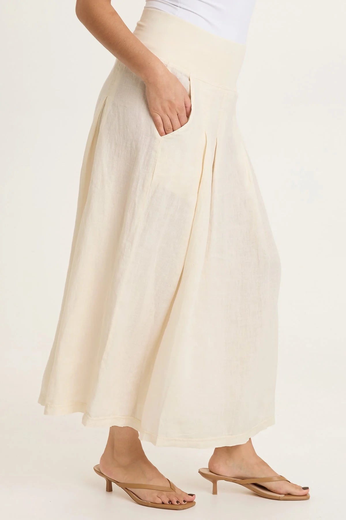 Aderyn Skirt in Almond | XCVI