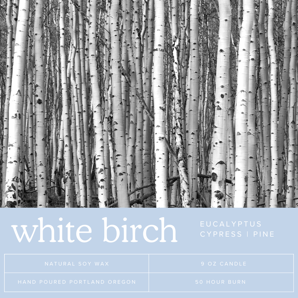 White Birch Jar Candle