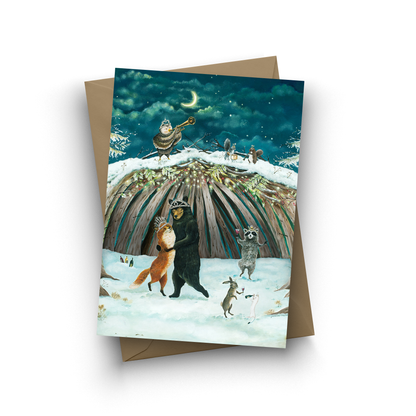 Yuletide Enchantment Card