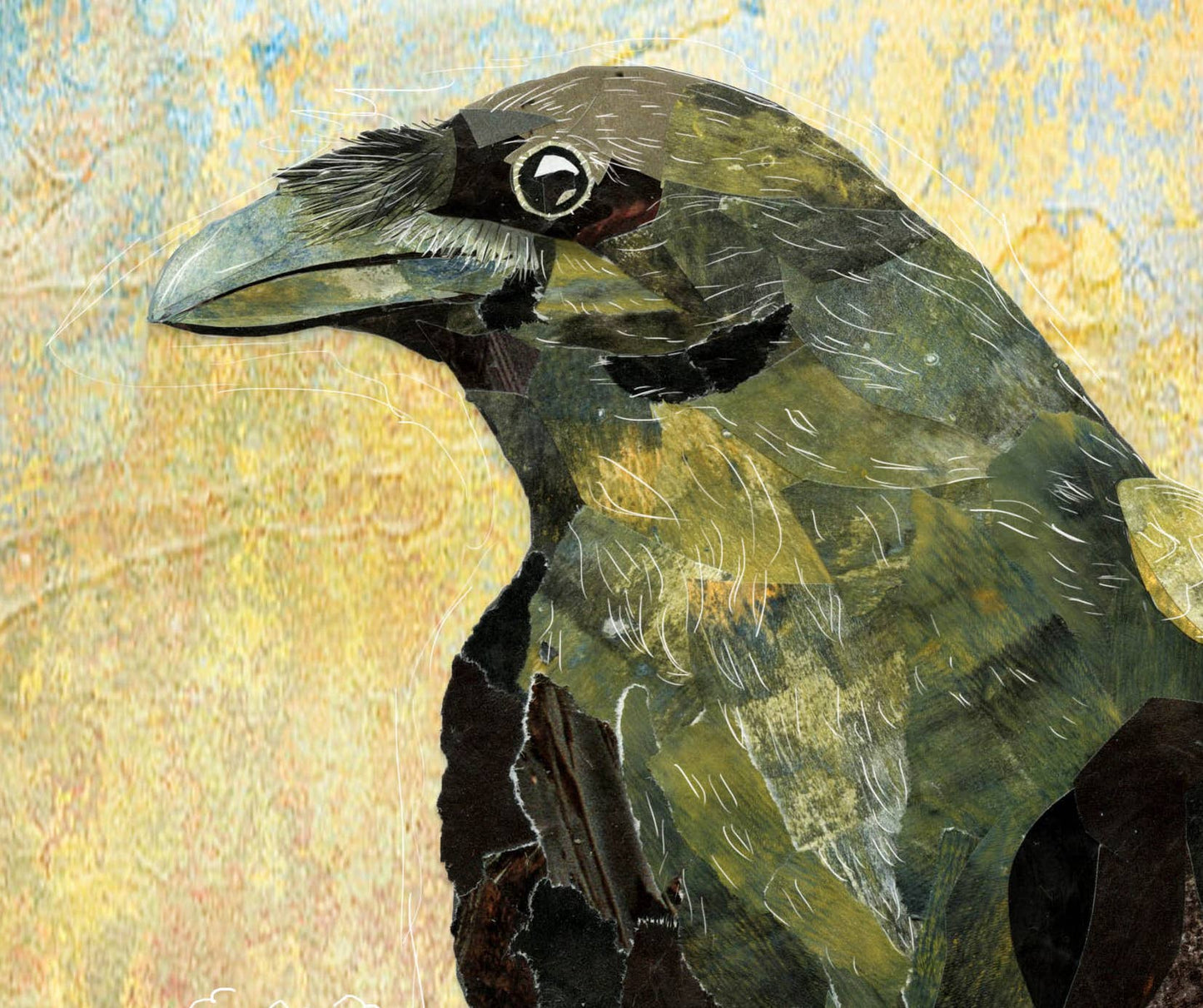 Raven Greeting Card
