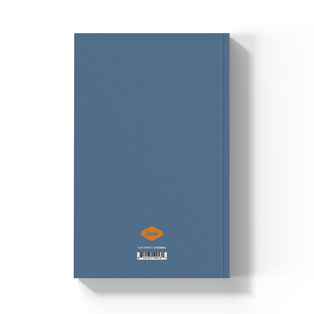 Sun Tarot  Soft Touch Layflat Notebook