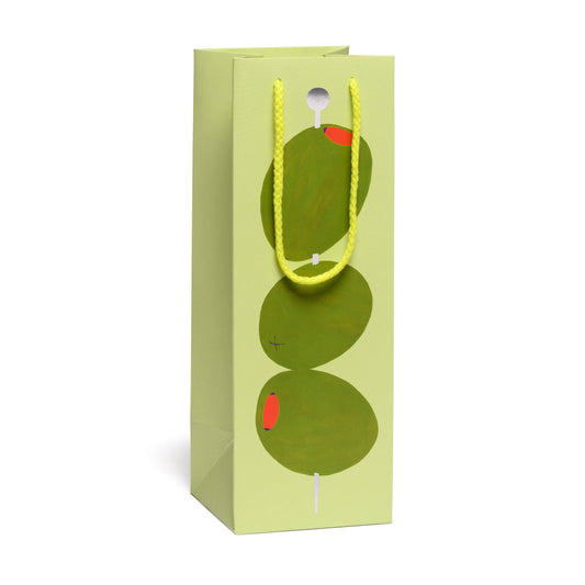 Cocktail Olives Wine Gift Bag