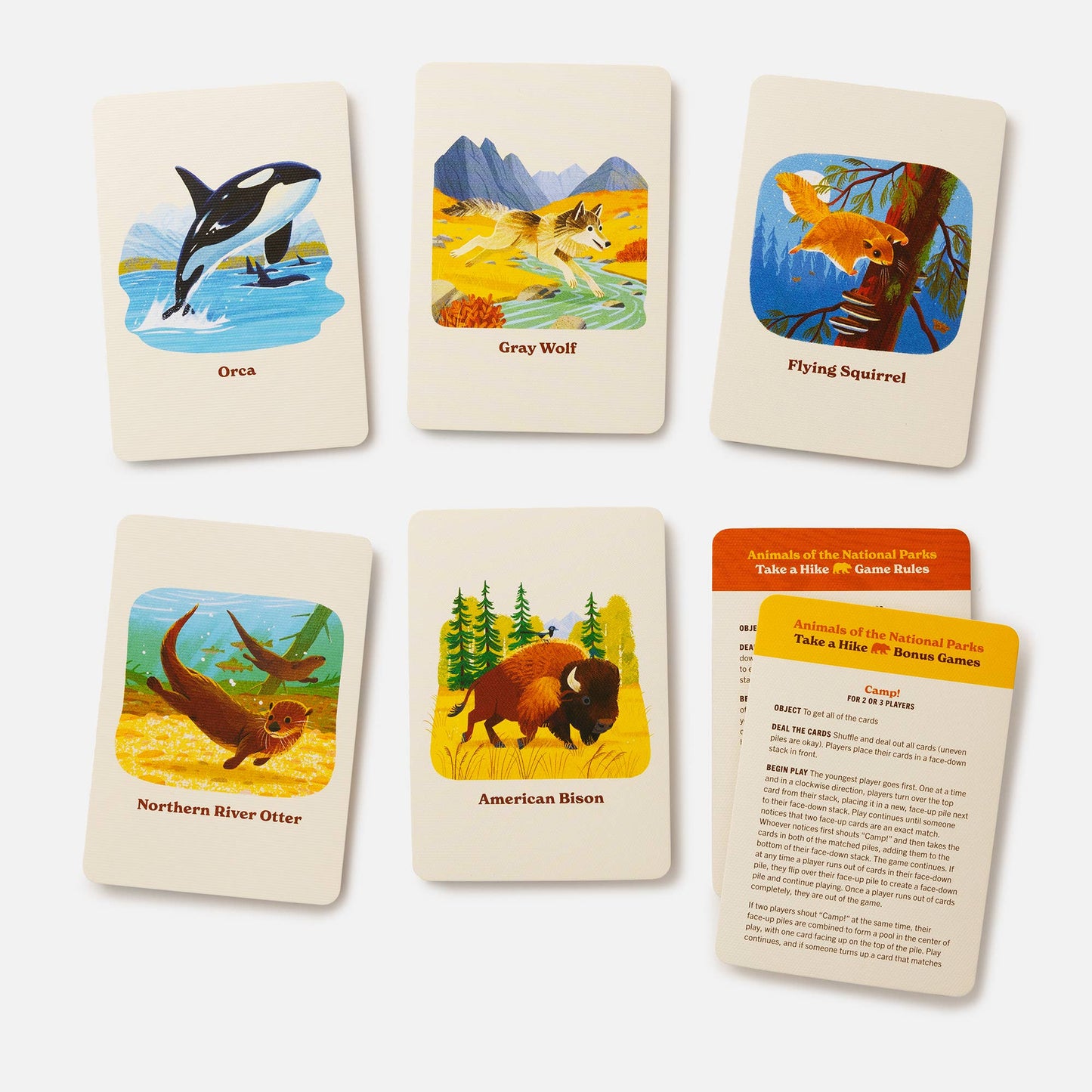 Animals of the National Parks Memory Game