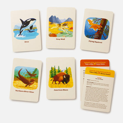Animals of the National Parks Memory Game