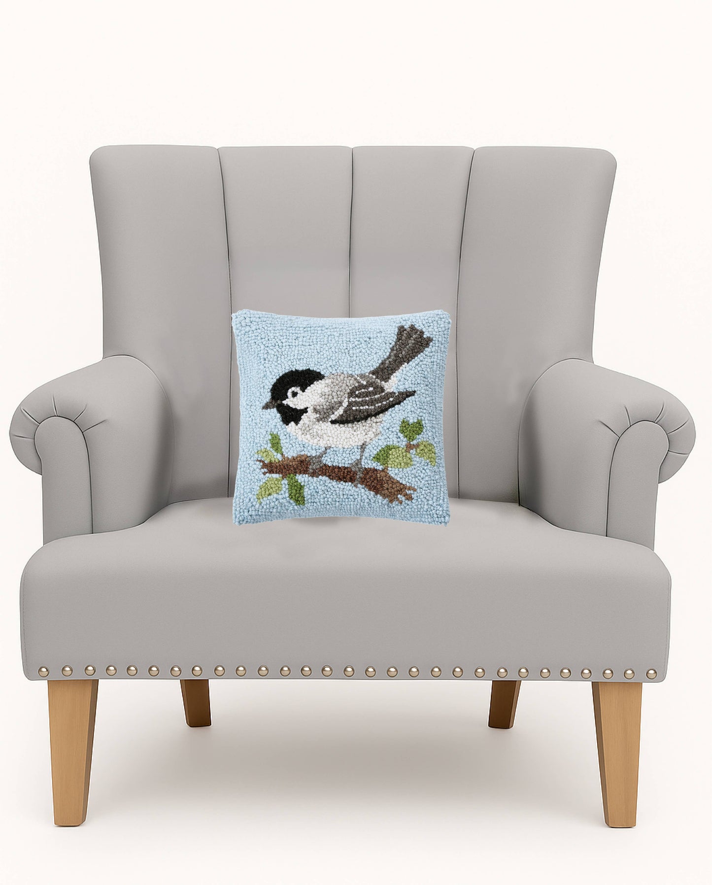 Chickadee Hook Pillow