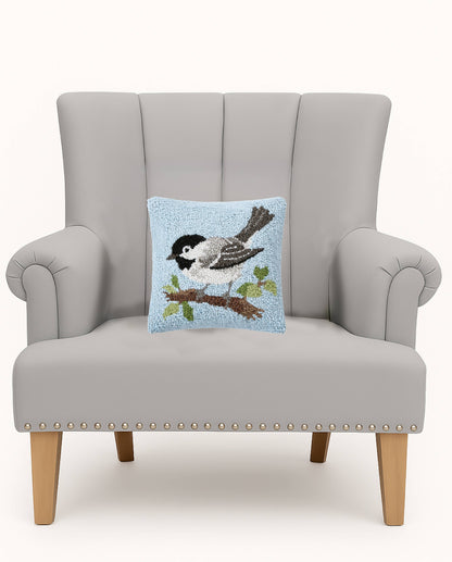 Chickadee Hook Pillow