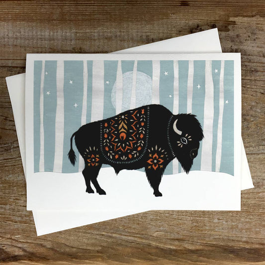 Poplar Winter Card