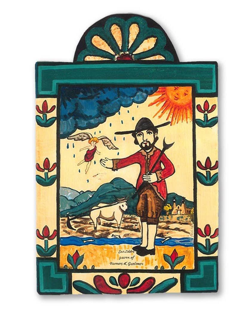 San Isidro B Pocket Plaque