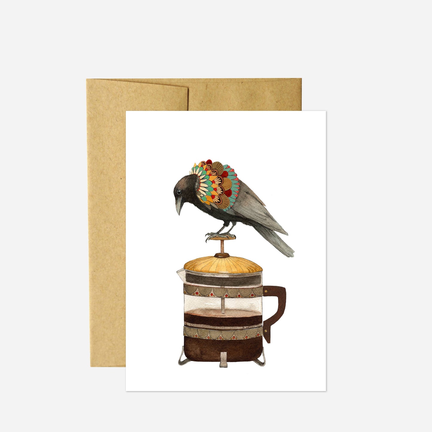 Coffee Crow Card
