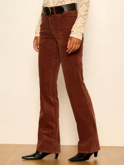Play Date Corduroy Bootcut in Cocoa | Sanctuary