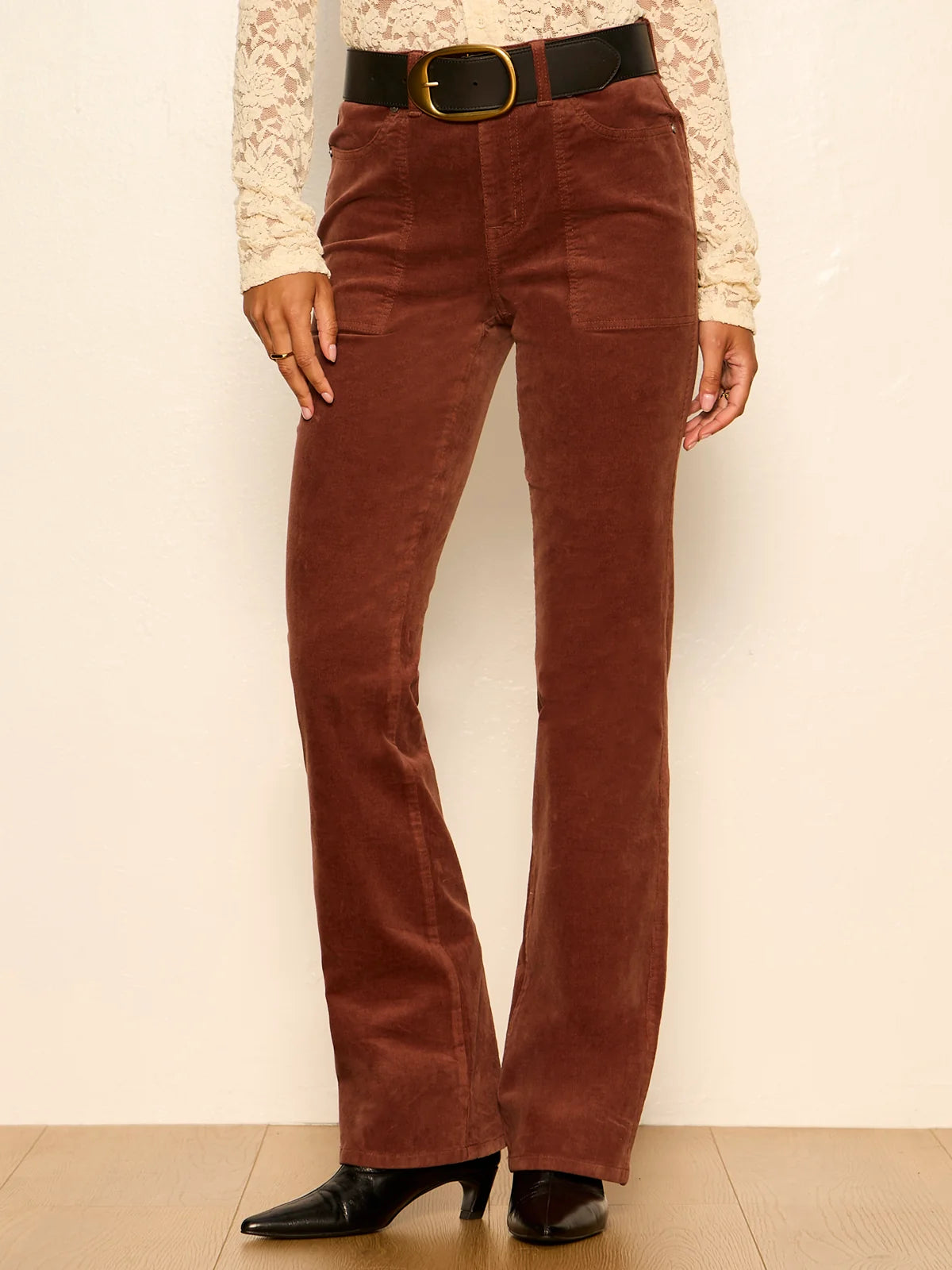 Play Date Corduroy Bootcut in Cocoa | Sanctuary
