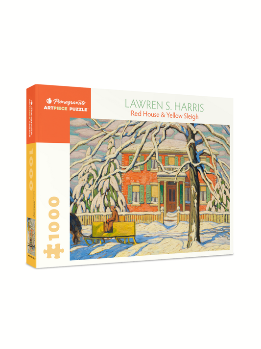 Red House and Yellow Sleigh 1000-Piece Puzzle