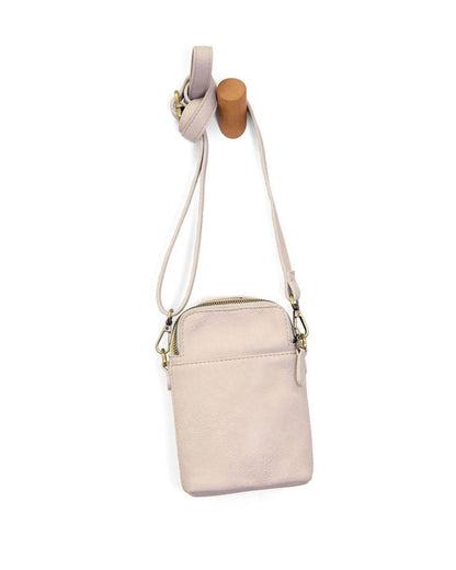 Jolene Crossbody Phone Bag in Linen