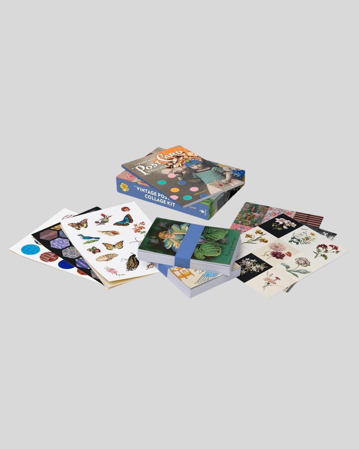 The Vintage Postcard Collage Kit