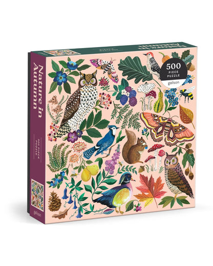 Nature in Autumn 500 Piece Puzzle