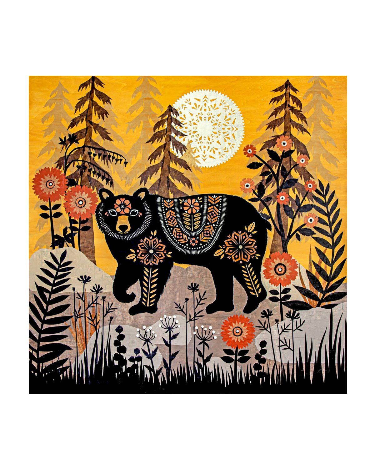 The Fortune Telling Observer 8 x 8 Print