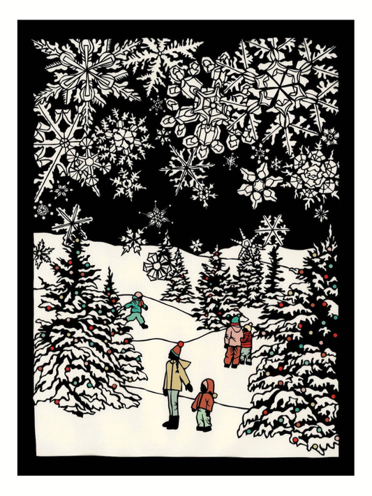 Winter's Launch Card