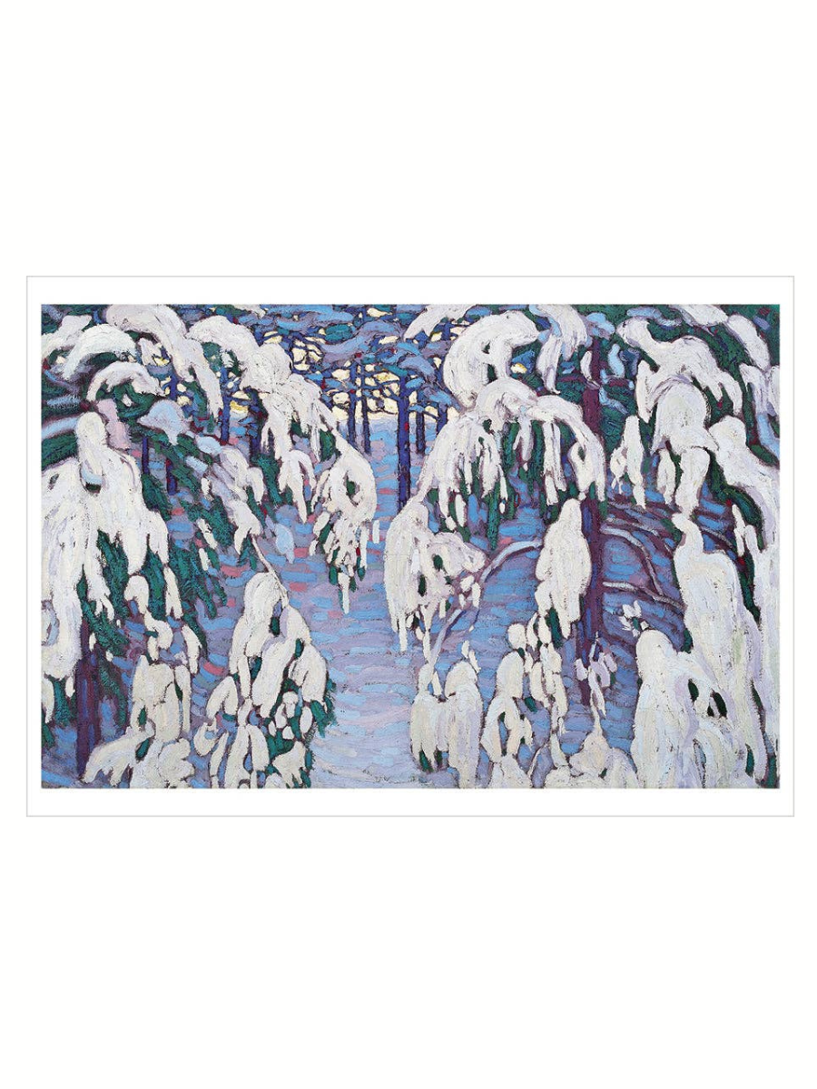 Snow Fantasy Greeting Card