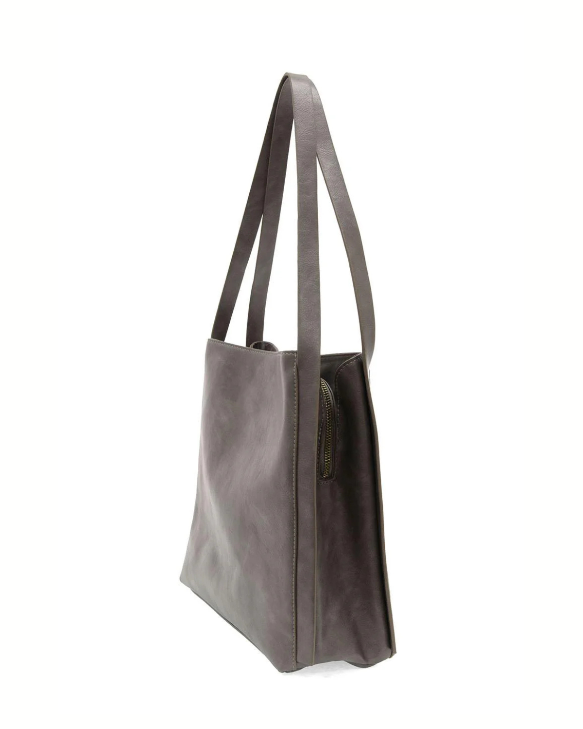 Joanna Tote Bag in Taupe Grey
