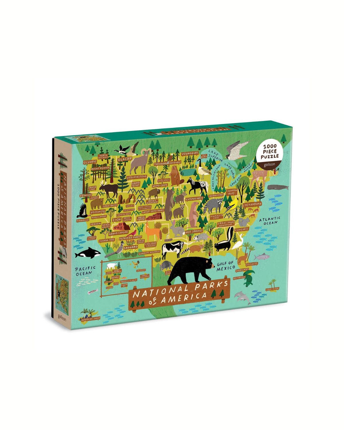 National Parks of America 1000 Piece Puzzle