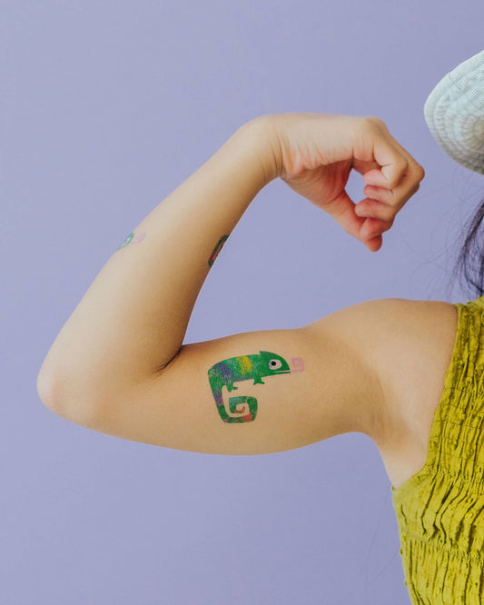 Chameleon Tattoo Pair