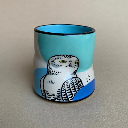 Lucky Snowy Owl Cup