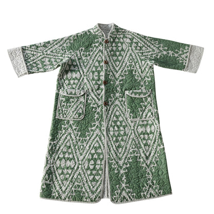 Aisha Quilted Jacket in Green