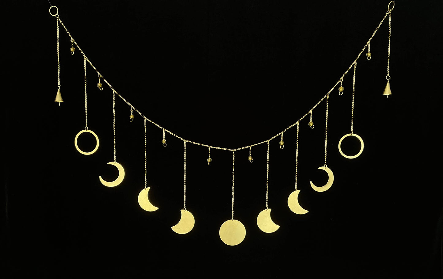 Gold Moon Phase Garland