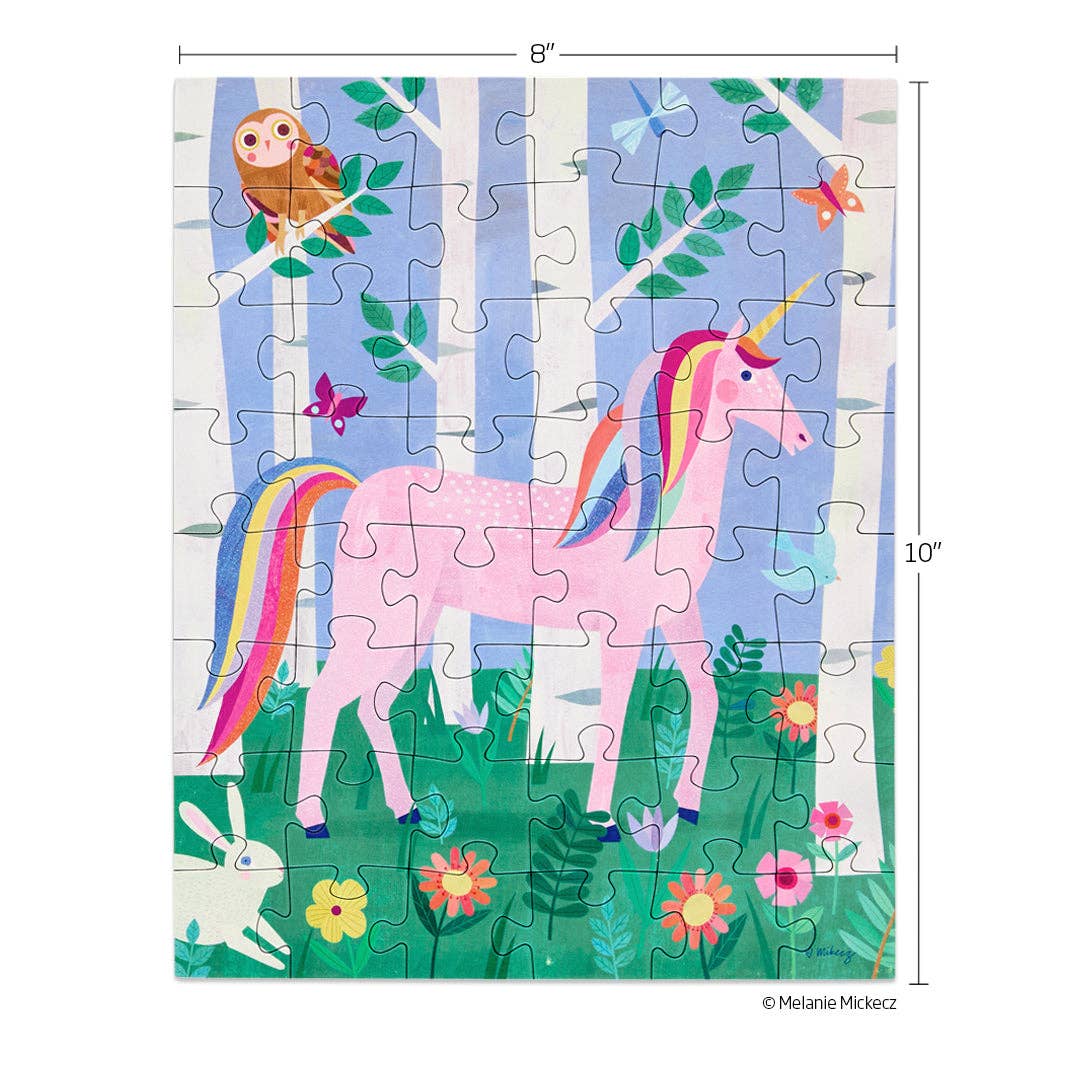Unicorn Forest 48 Piece Puzzle