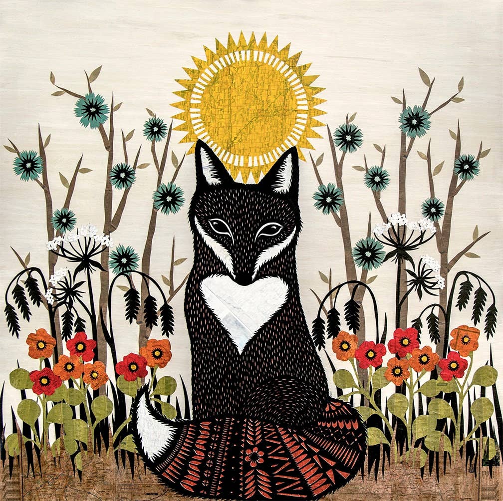 Vulpes Vulpes 8 x 8 Print