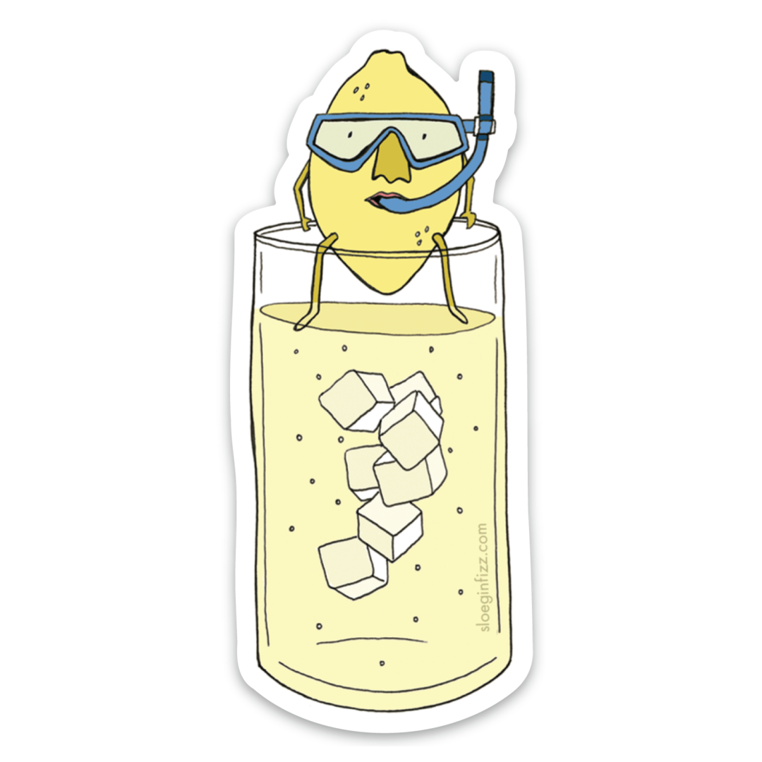 Lemons Make Lemonade Sticker
