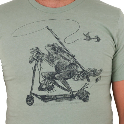Frog Loves Toad Tee in Sage Green